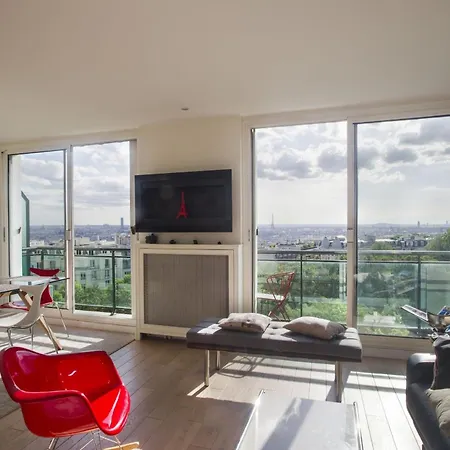 Buttes Chaumont Botzaris View Apartmán